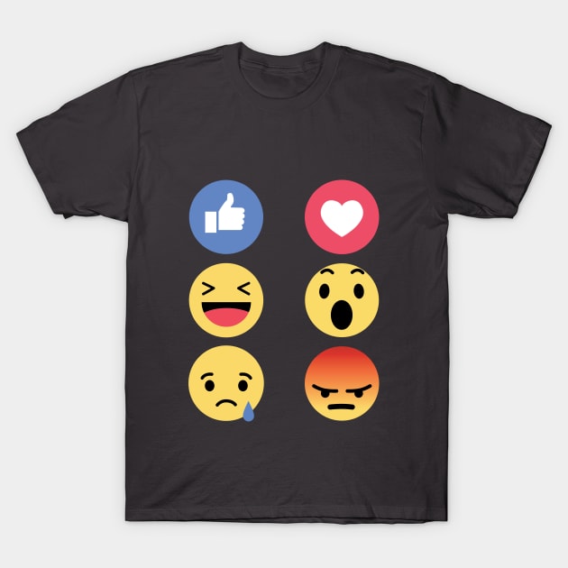 Emojis T-Shirt by taruno2r